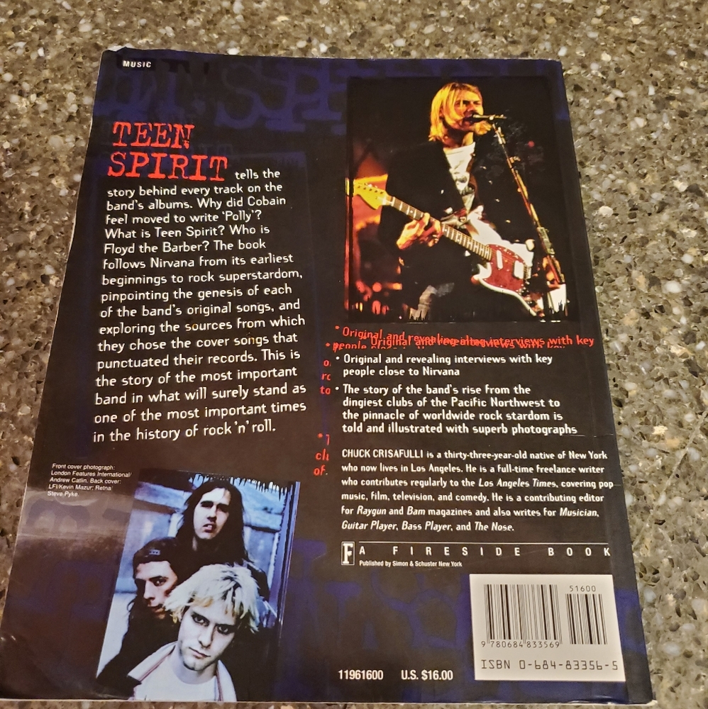 **SOLD** Vintage Nirvana Book (1996) - Picture 2 of 6